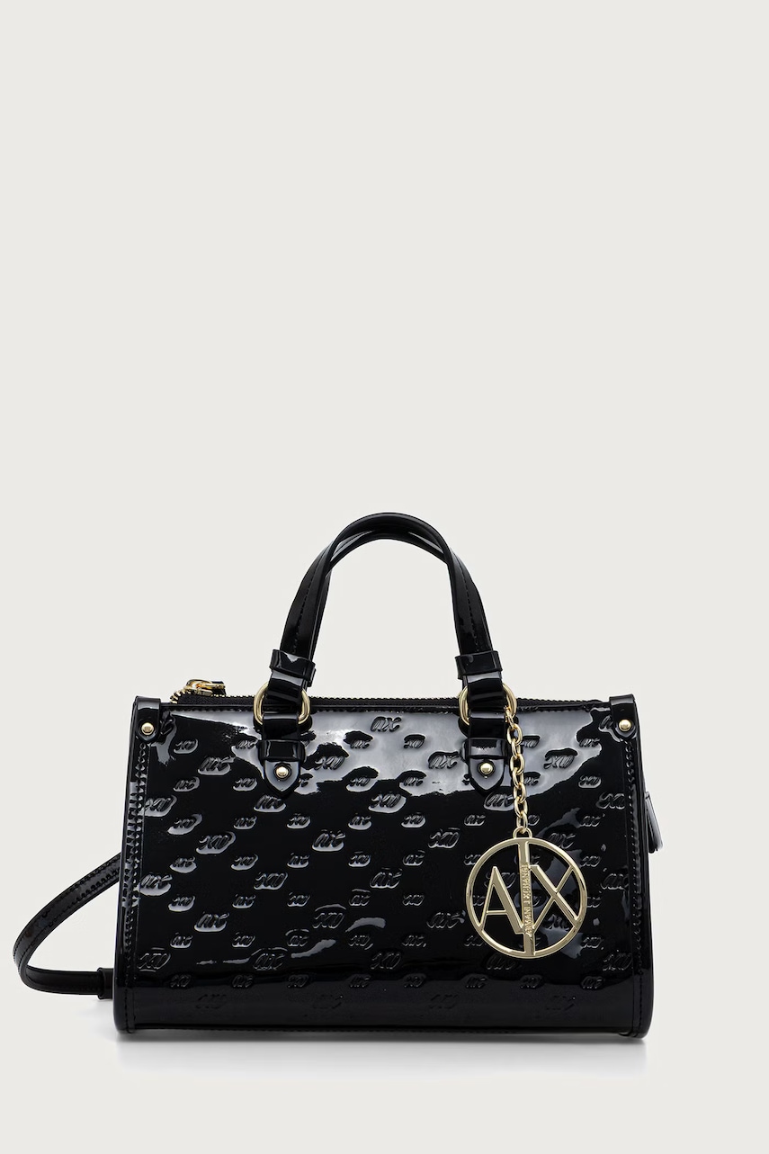Armani Exchange geantă crossbody pentru femei cu imitație de piele