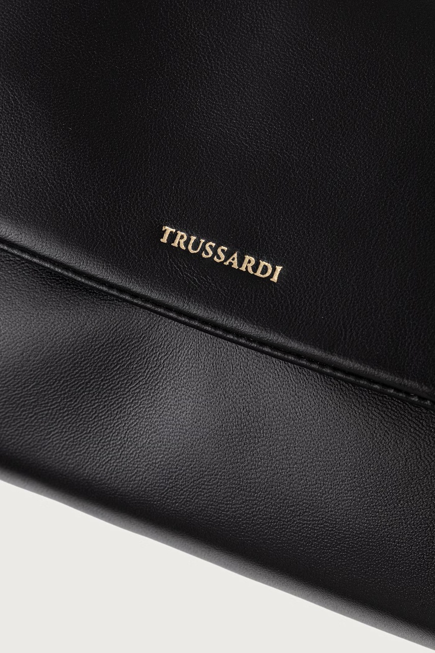 Trussardi Trussardi μικρή τσάντα γυναικεία δερμάτινη - 4