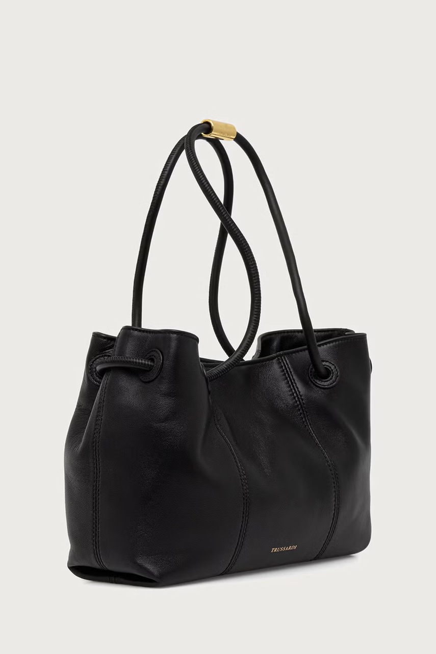 Trussardi shopper γυναικεία δερμάτινη
