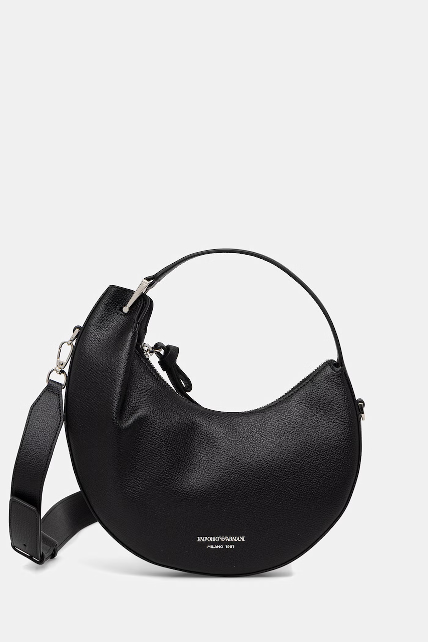 Emporio Armani geantă hobo de damă din piele