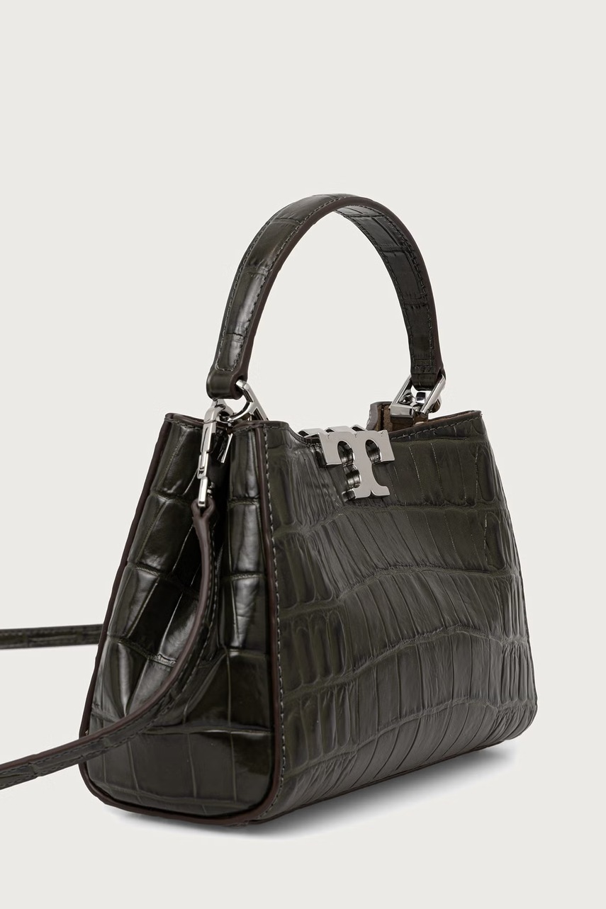Tory Burch μικρή τσάντα γυναικεία από βισκόζη Eleanor