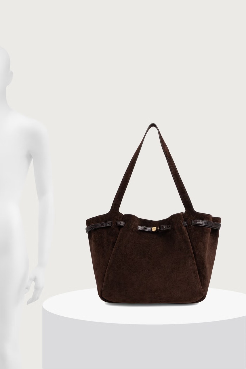 Tory Burch Tory Burch tote γυναικεία δέρμα σουέτ Romy - 6
