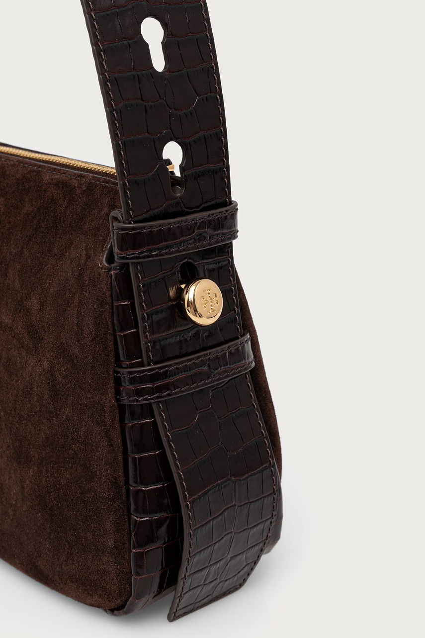 Tory Burch Tory Burch μικρή τσάντα γυναικεία δερμάτινη Romy Small - 5
