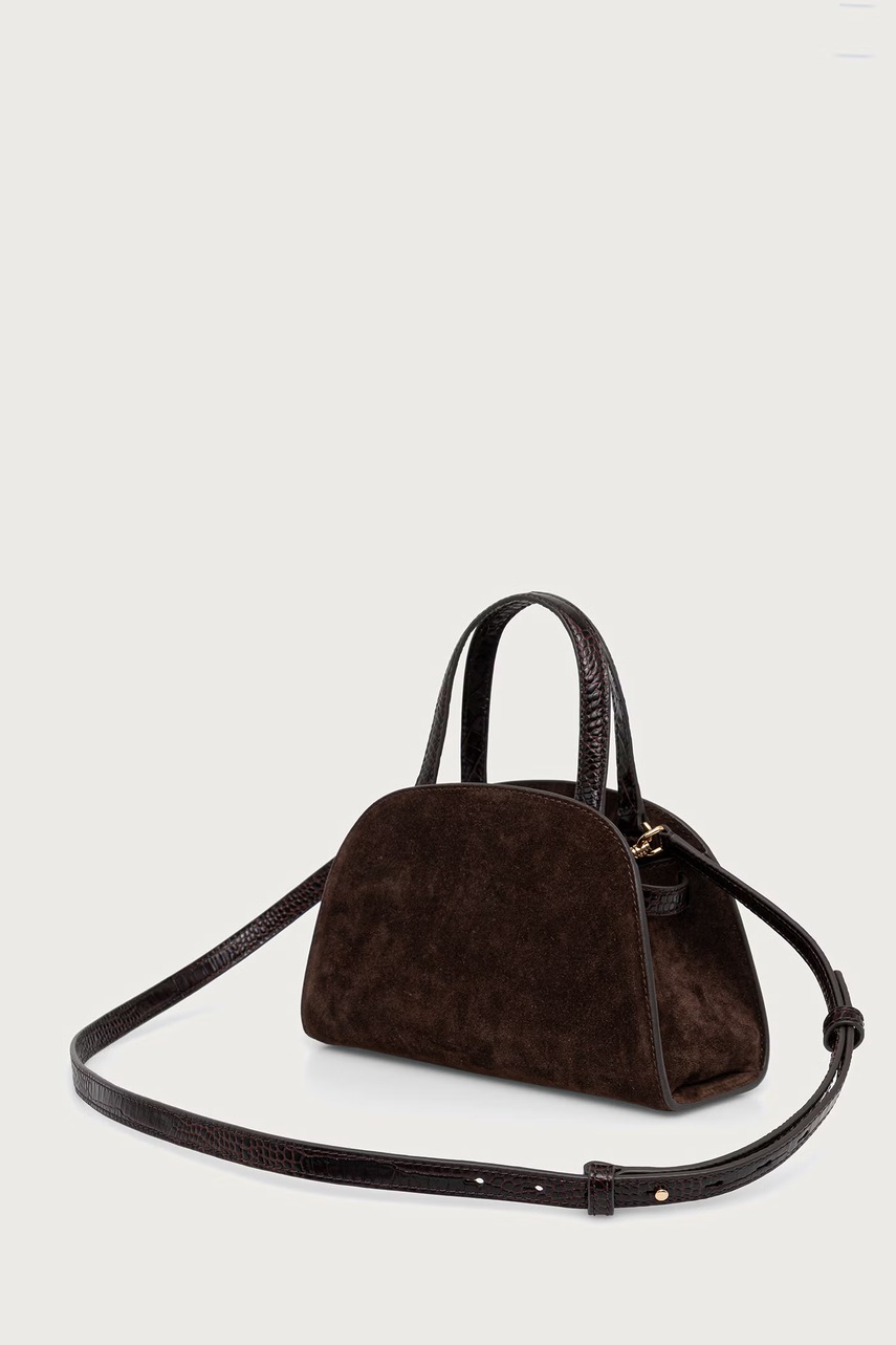 Tory Burch Tory Burch tote γυναικεία δέρμα σουέτ Romy Small Bauletto - 3