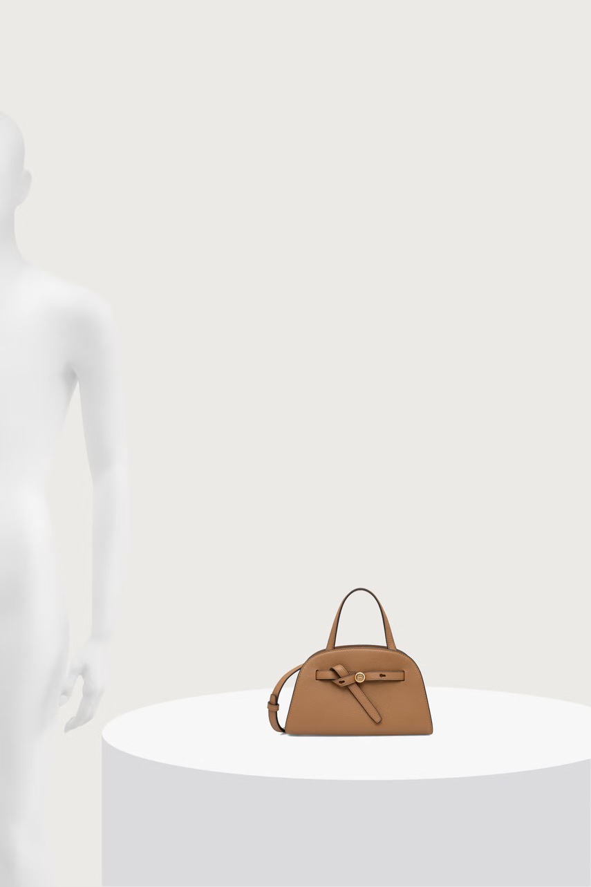 Tory Burch Tory Burch χιαστί γυναικεία δερμάτινη Romy Small Bauletto - 6