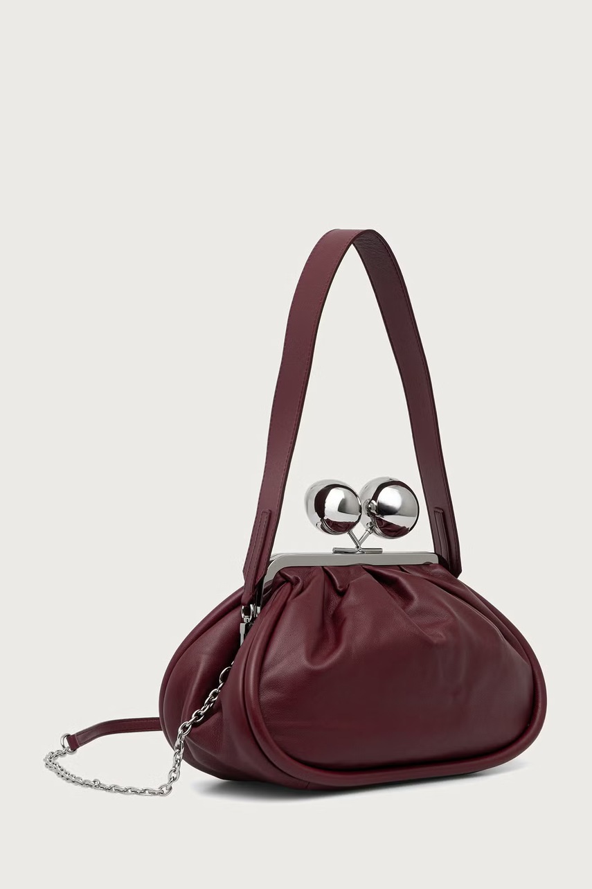 Weekend Max Mara  чанта дамска от кожа MILVANEW