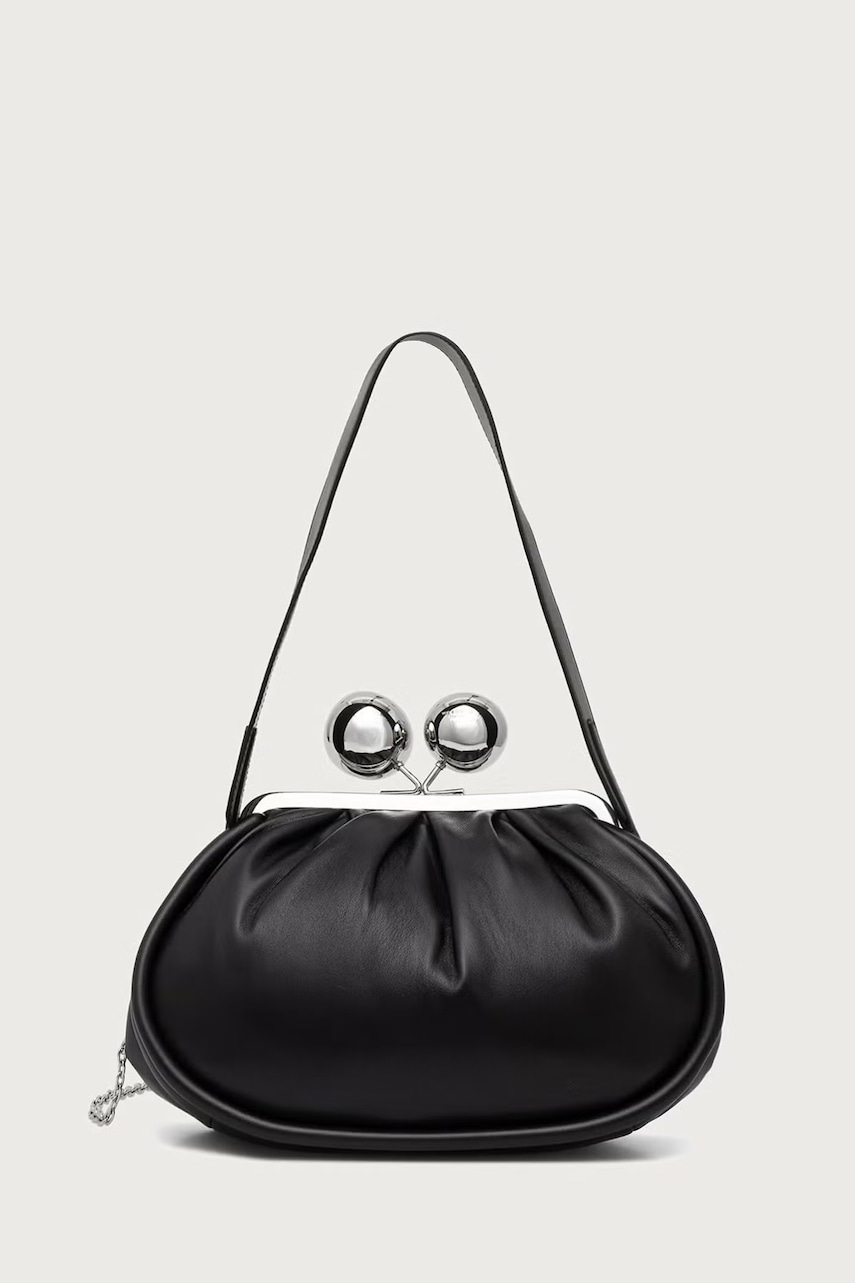 Weekend Max Mara μικρή τσάντα γυναικεία δερμάτινη MILVANEW