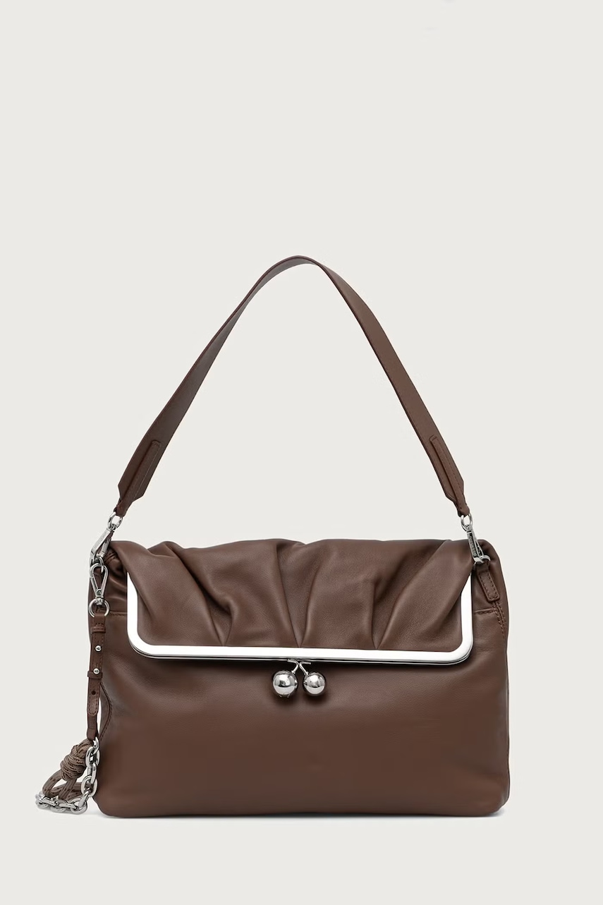 Weekend Max Mara τσάντα hobo γυναικεία δερμάτινη WKASLALOM