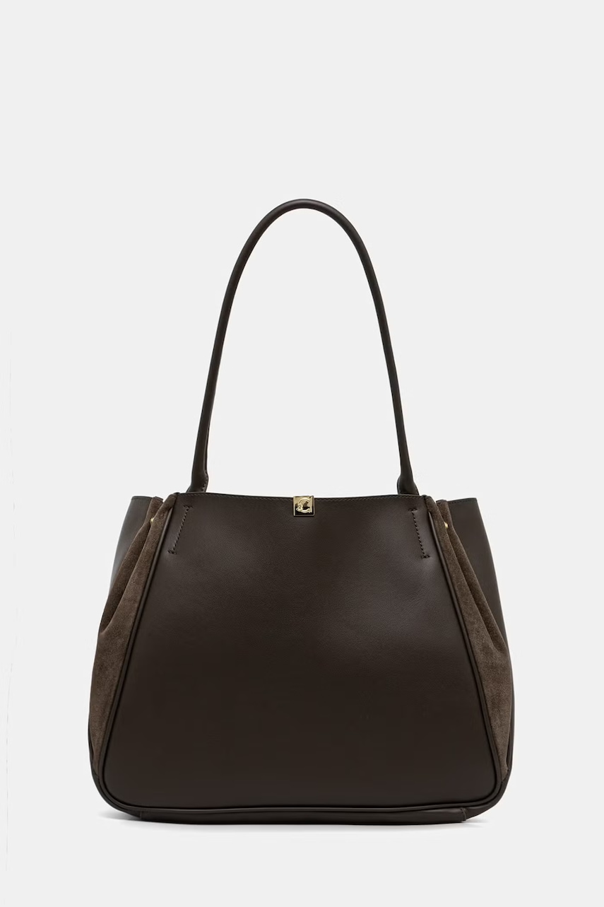 Coccinelle torebka shopper damska skórzana