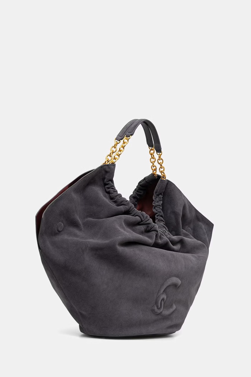 Coccinelle shopper γυναικεία δέρμα σουέτ