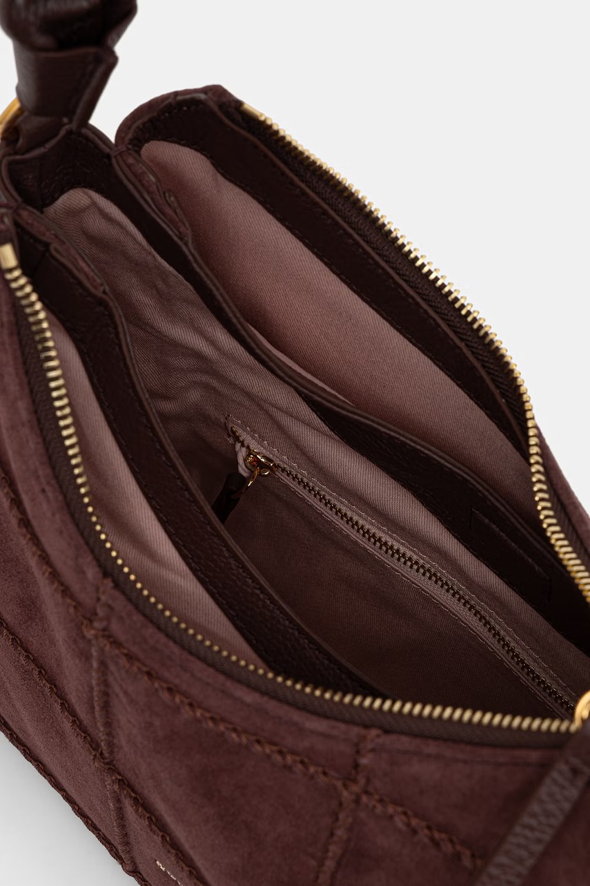 Coccinelle Coccinelle shopper γυναικεία δερμάτινη σουέτ - 5