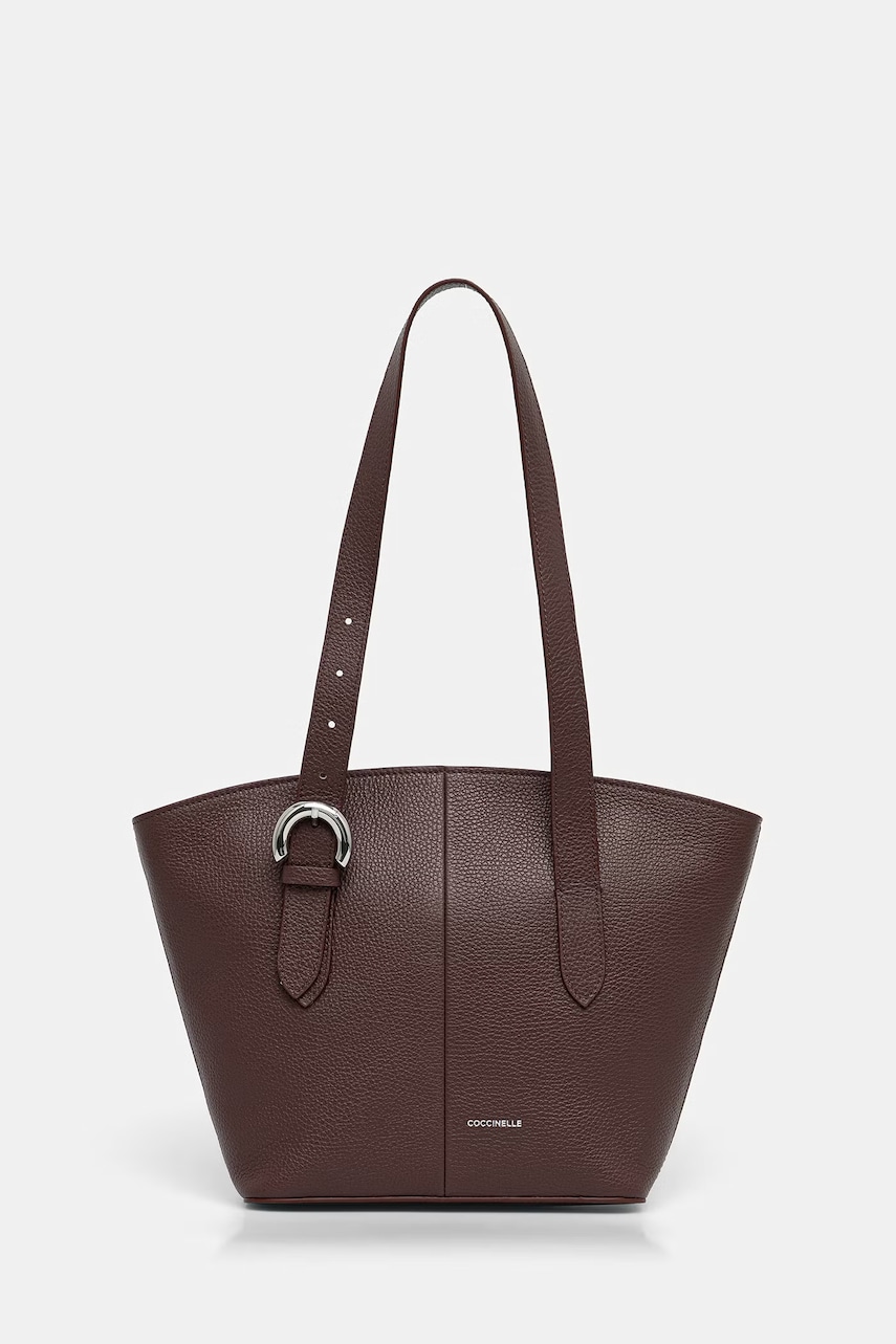 Coccinelle geantă shopper pentru femei din piele