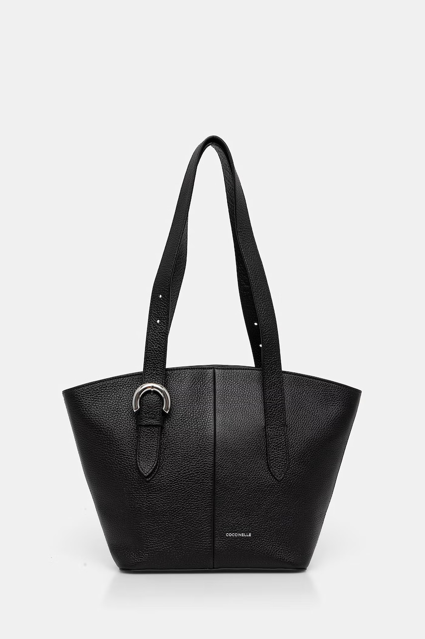 Coccinelle geantă shopper pentru femei din piele