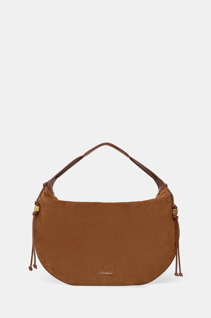 Coccinelle hobo bag pentru femei din piele întoarsă