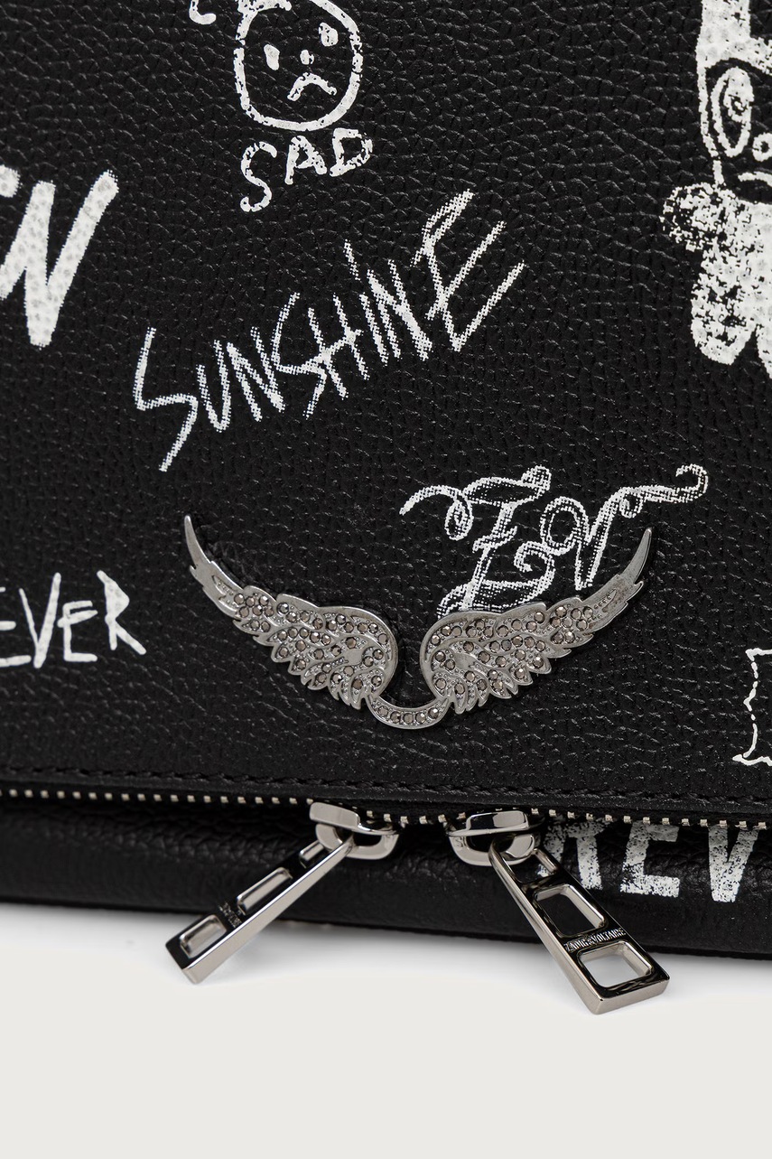 Zadig&Voltaire Zadig&Voltaire κλουτς γυναικείο δερμάτινο - 4