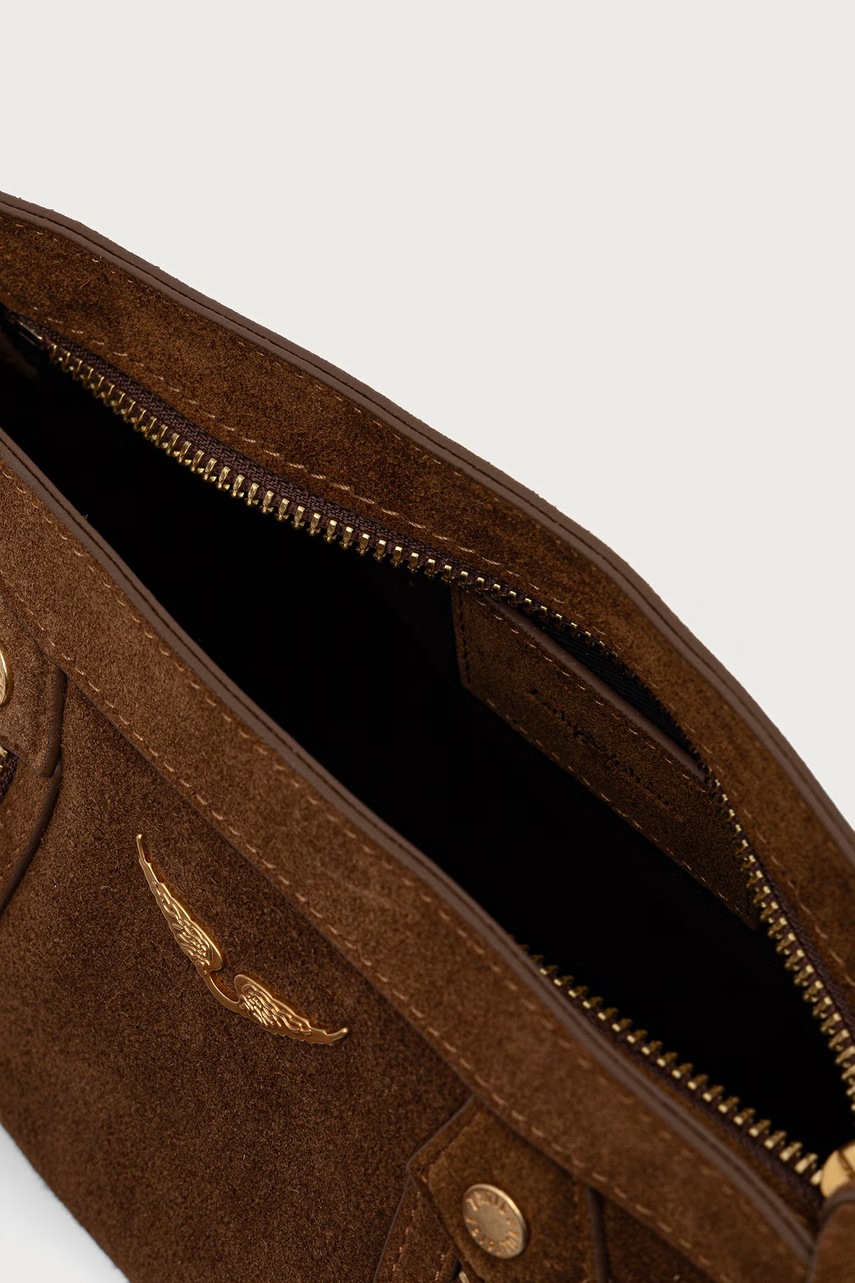 Zadig&Voltaire Zadig&Voltaire μικρή τσάντα γυναικεία δέρμα σουέτ BABY - 5