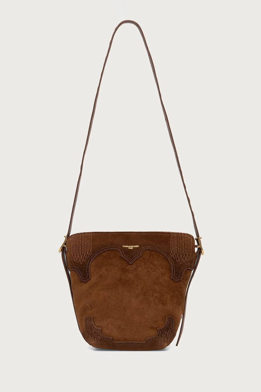 Zadig&Voltaire tote γυναικεία δέρμα σουέτ BABY
