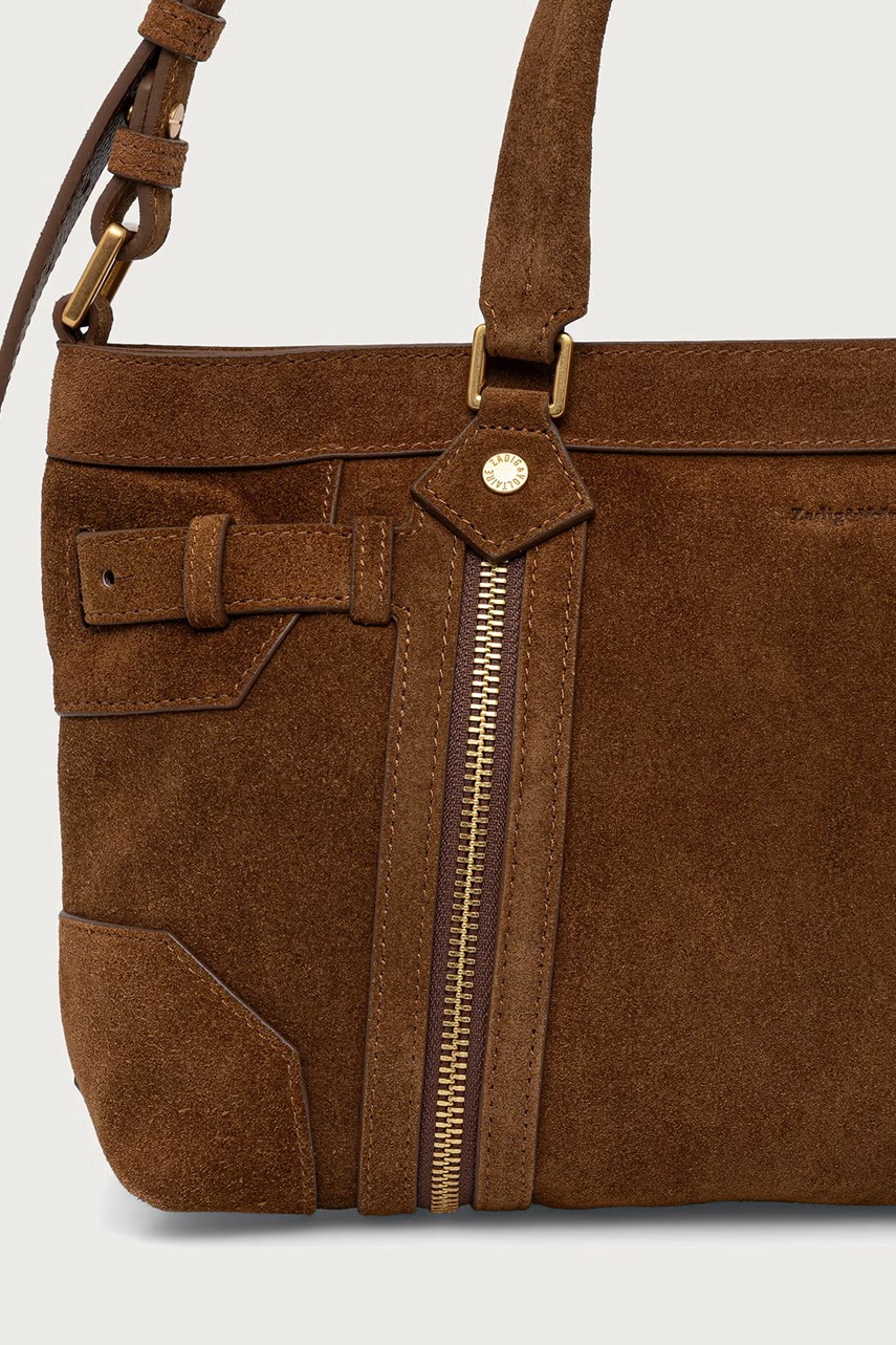 Zadig&Voltaire Zadig&Voltaire μικρή τσάντα γυναικεία δέρμα σουέτ MADISON - 3