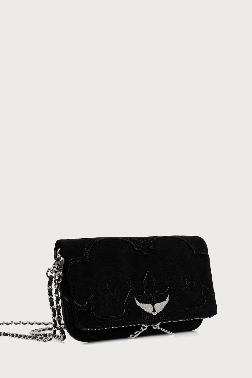 Zadig&Voltaire χιαστί γυναικεία δέρμα σουέτ