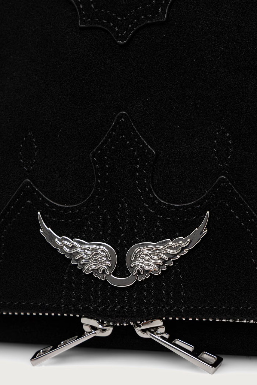 Zadig&Voltaire Zadig&Voltaire χιαστί γυναικεία δέρμα σουέτ - 4