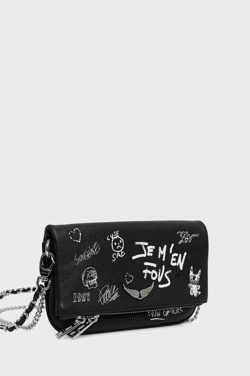 Zadig&Voltaire χιαστί γυναικεία δερμάτινη
