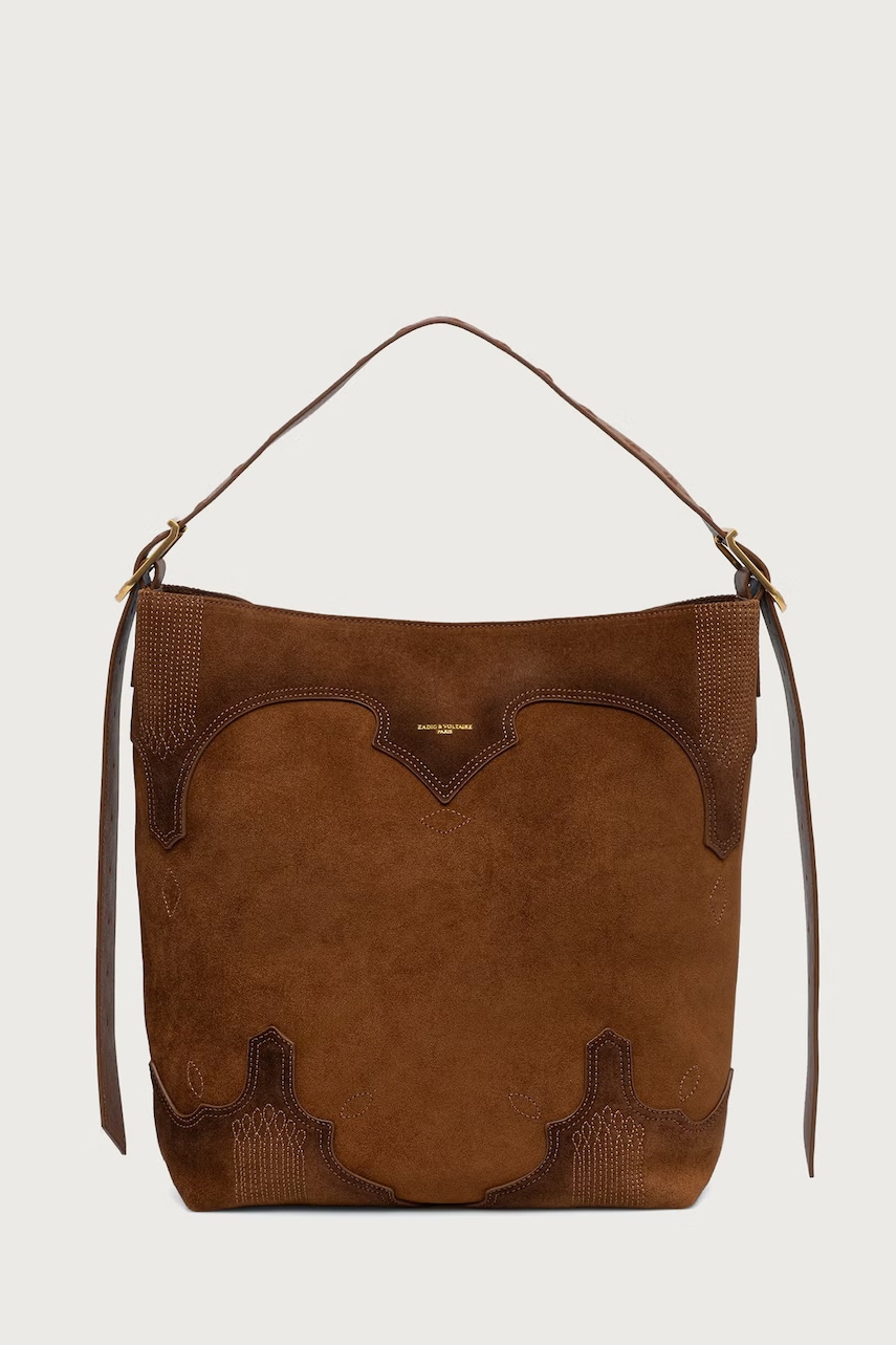 Zadig&Voltaire shopper γυναικεία δέρμα σουέτ JANE