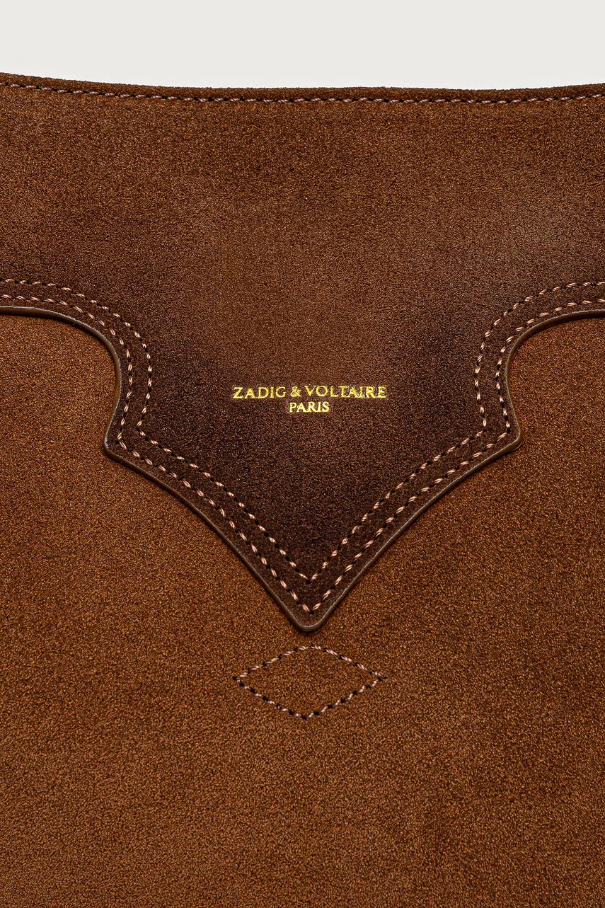 Zadig&Voltaire Zadig&Voltaire shopper γυναικεία δέρμα σουέτ JANE - 5