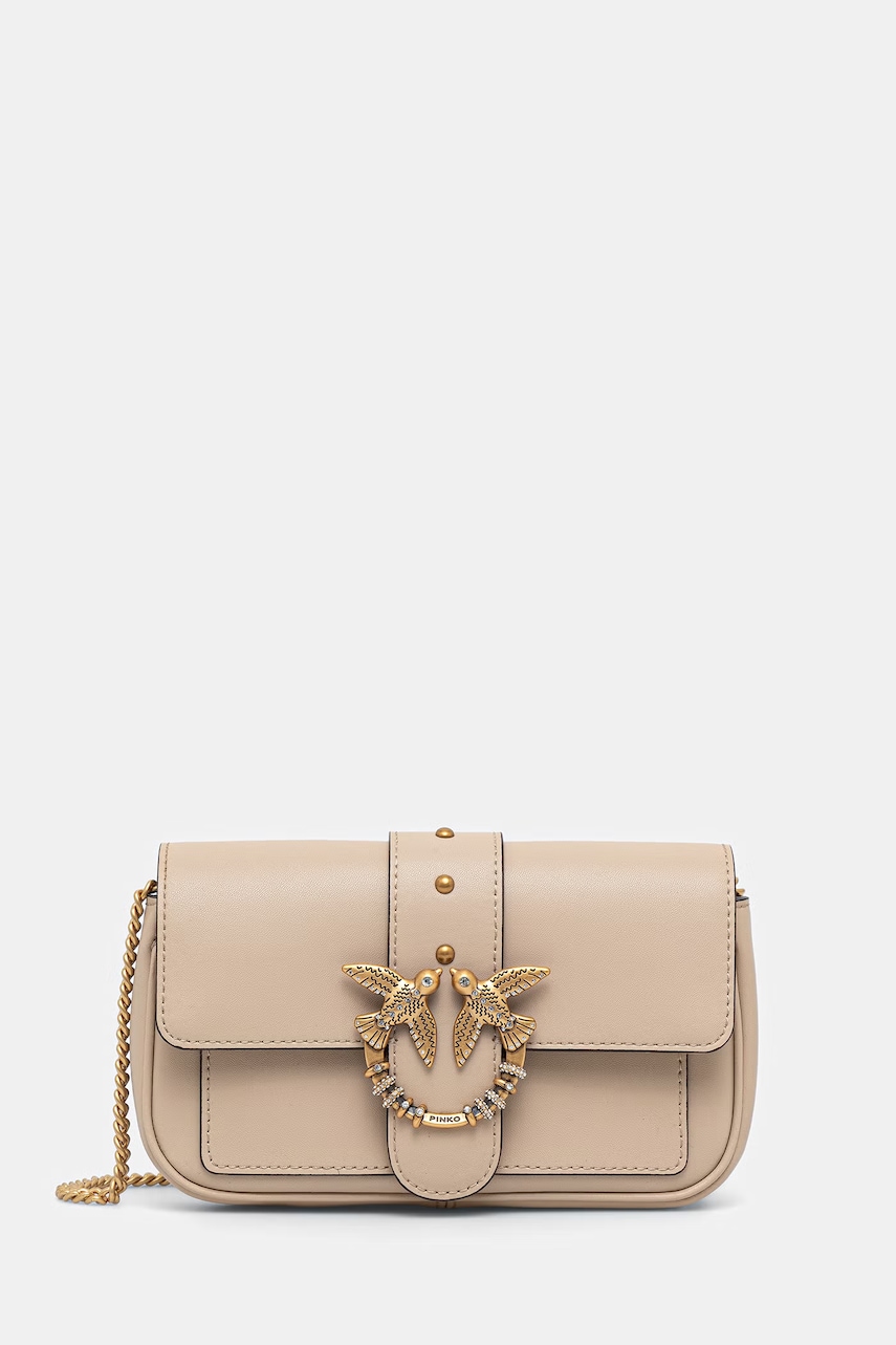 Pinko geantă crossbody pentru femei din piele