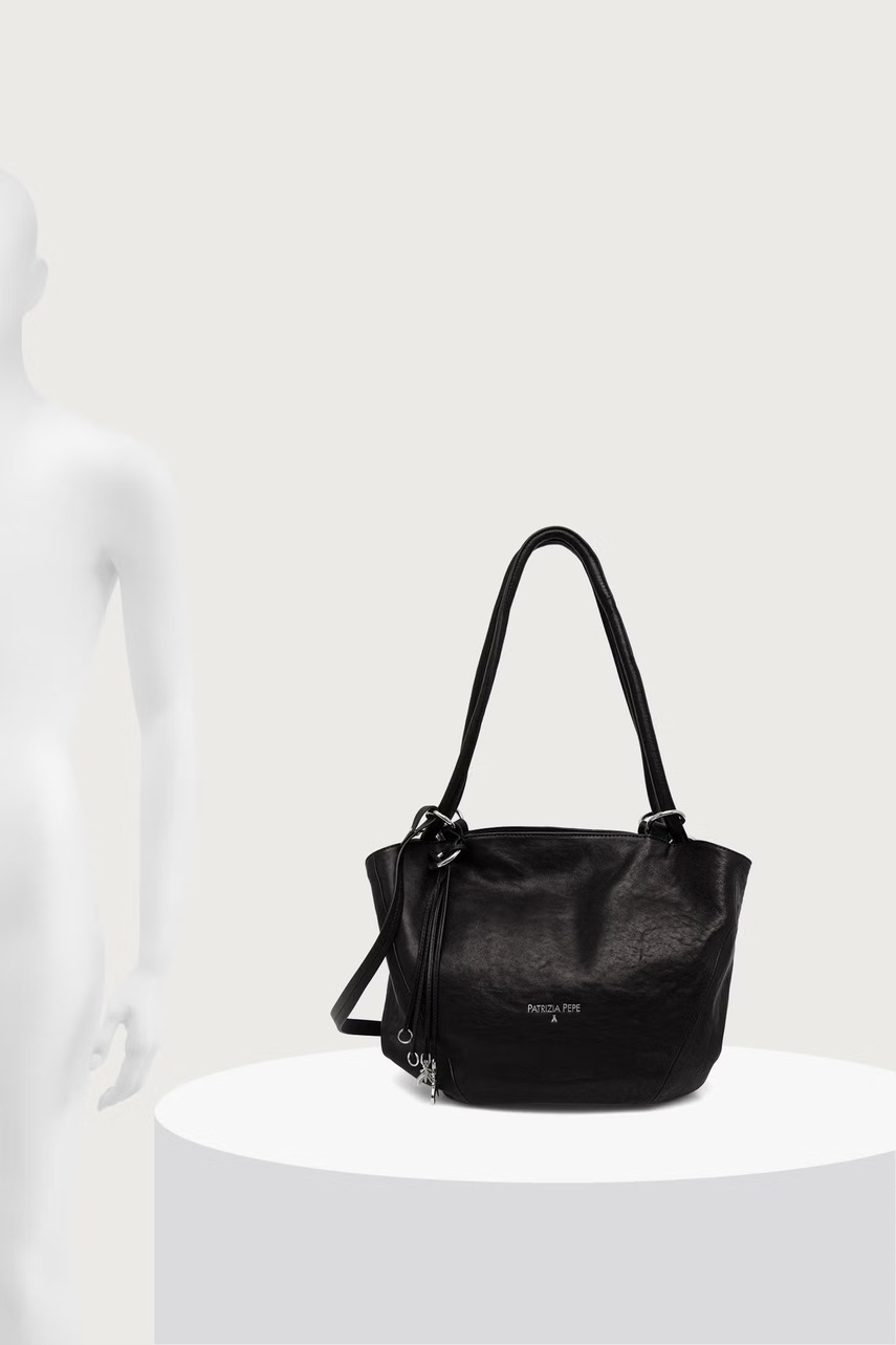 Patrizia Pepe Patrizia Pepe tote γυναικεία δερμάτινη - 6