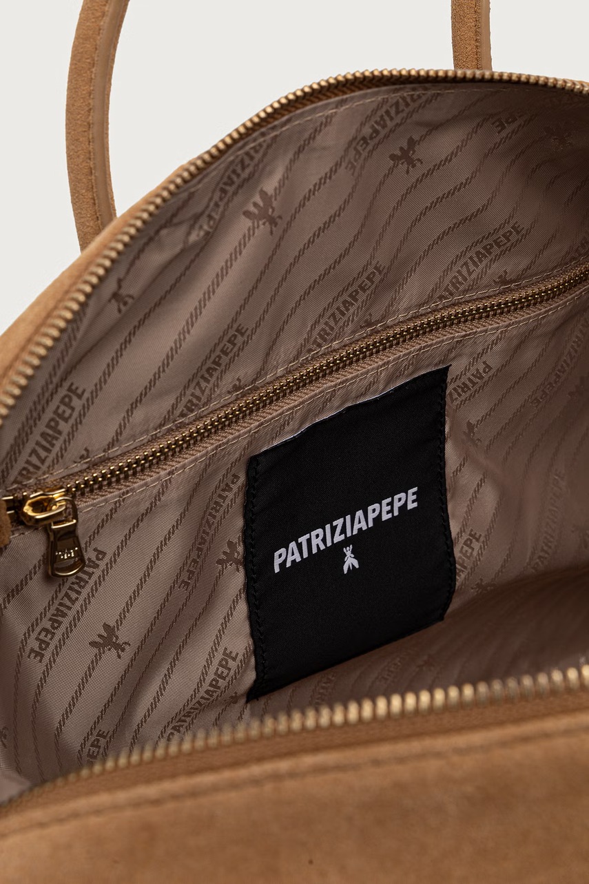 Patrizia Pepe Patrizia Pepe shopper γυναικεία δέρμα σουέτ - 6