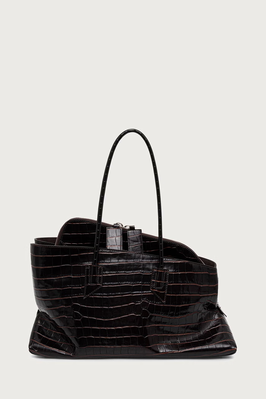 The Attico La Passeggiata Medium geantă shopper pentru femei din piele