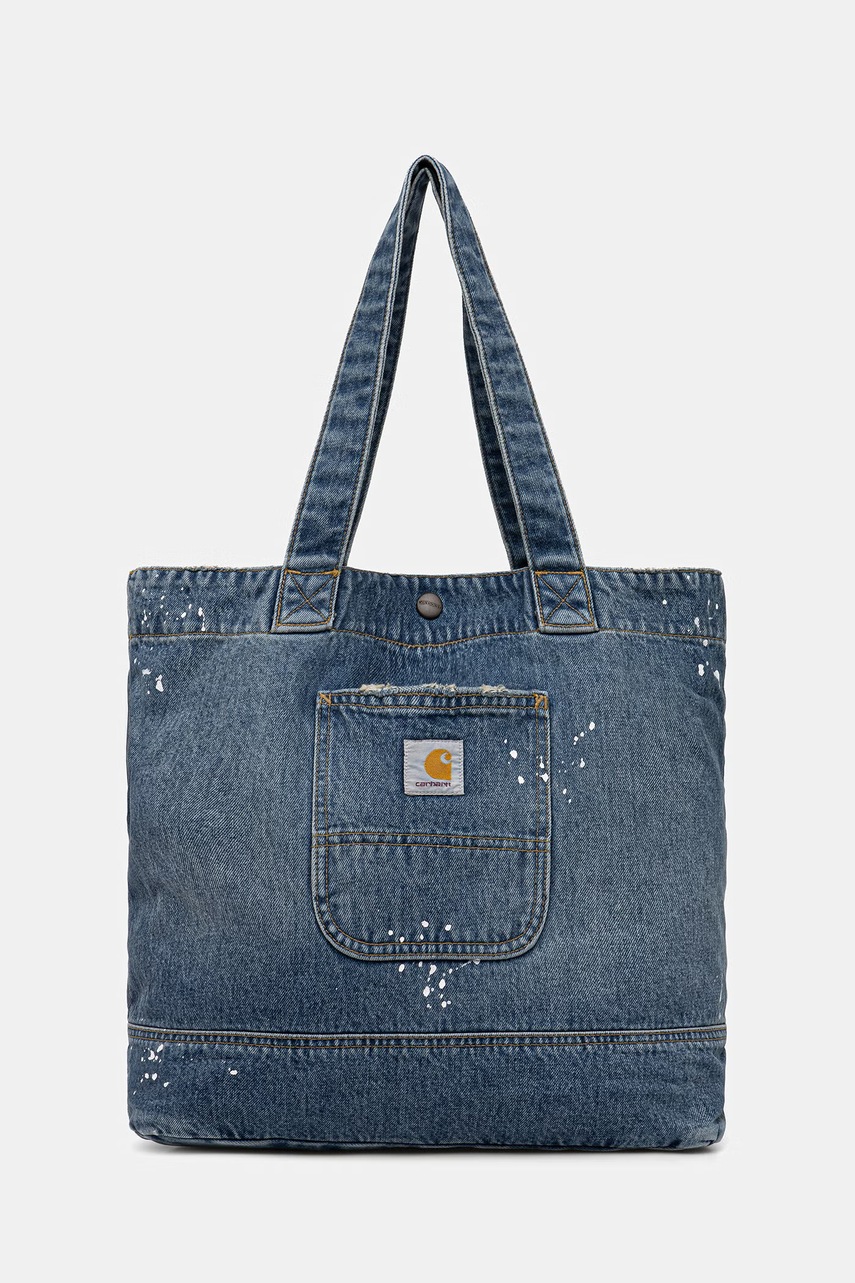 Carhartt WIP Denim Tote torebka tote damska bawełniana