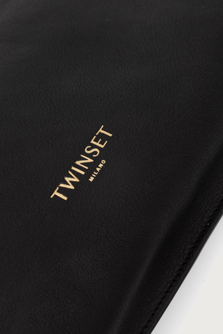 Twinset Twinset μικρή τσάντα γυναικεία δερμάτινη - 4