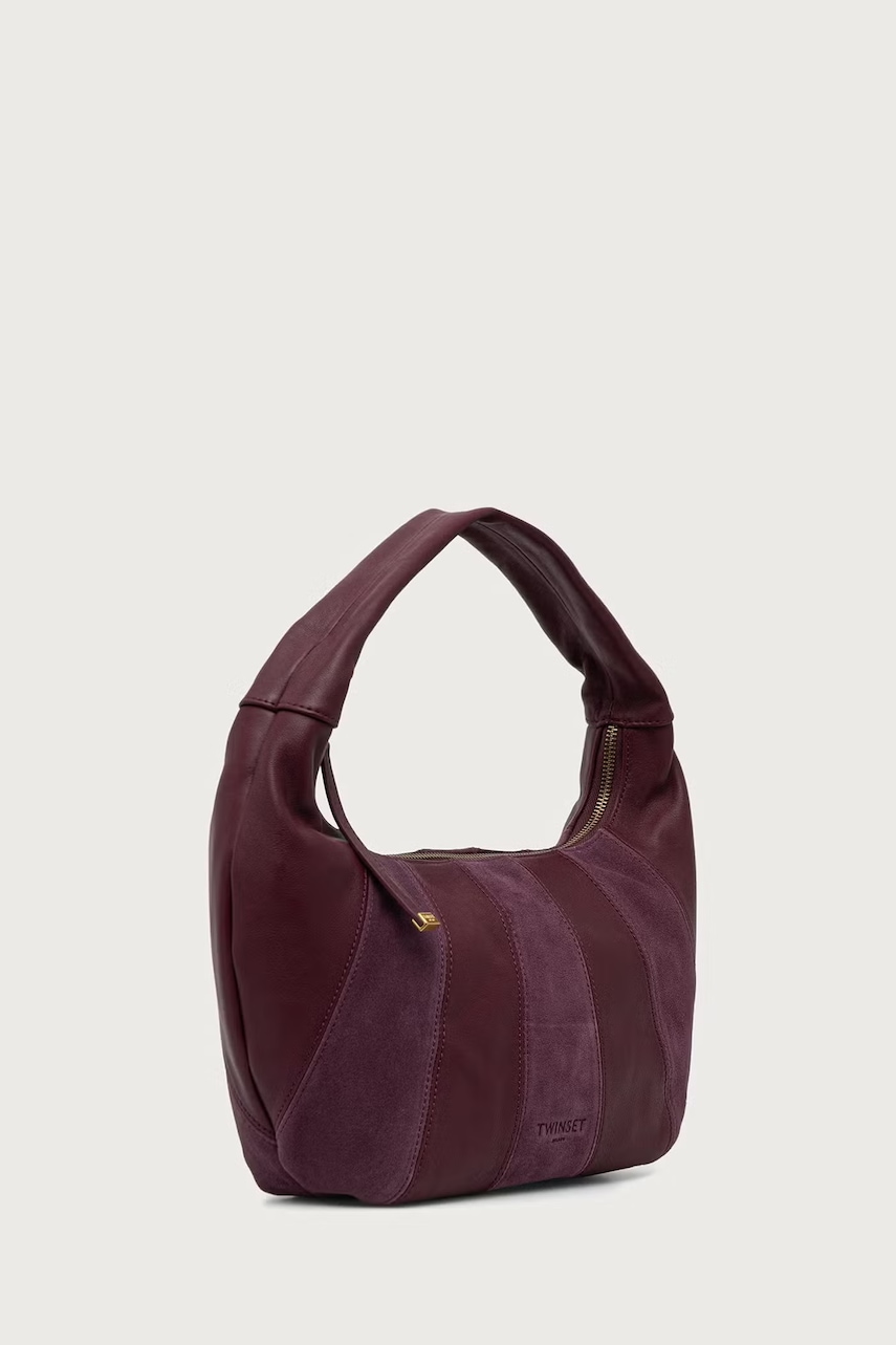 Twinset Twinset τσάντα hobo γυναικεία δερμάτινη - 2