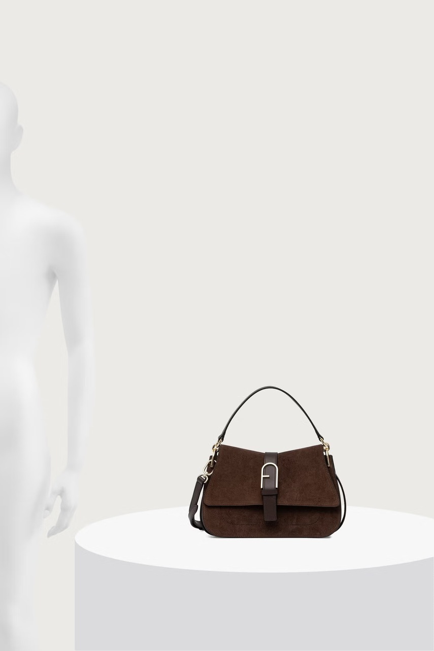 Furla Furla χιαστί γυναικεία δερμάτινη σουέτ - 6