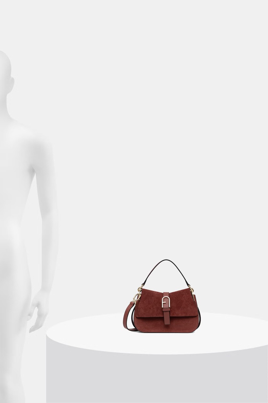 Furla Furla χιαστί γυναικεία δερμάτινη σουέτ - 6