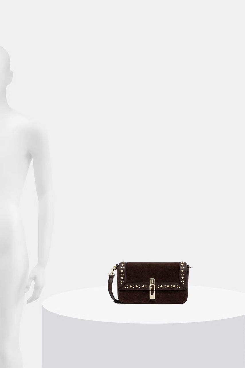Furla Furla χιαστί γυναικεία δερμάτινη σουέτ - 6