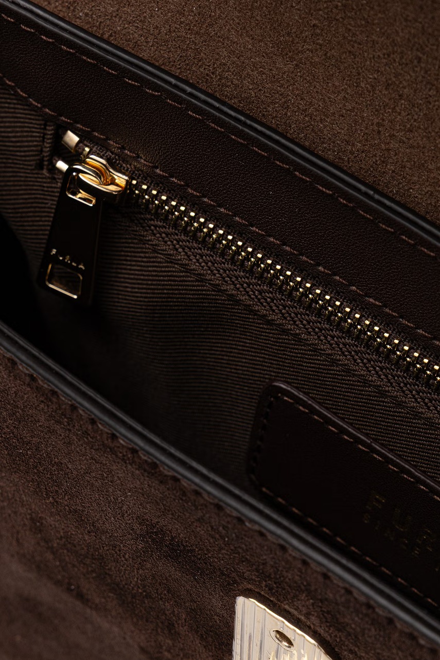 Furla Furla χιαστί γυναικεία δερμάτινη σουέτ - 4