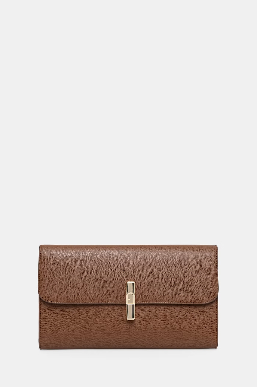 Furla geantă plic pentru femei din piele
