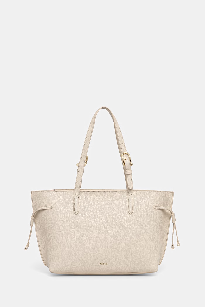 Furla torebka shopper damska skórzana