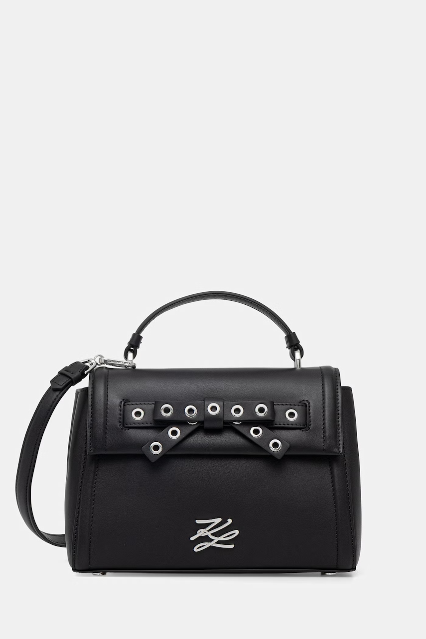 Karl Lagerfeld geantă crossbody pentru femei din piele K/AUTOGRAPH