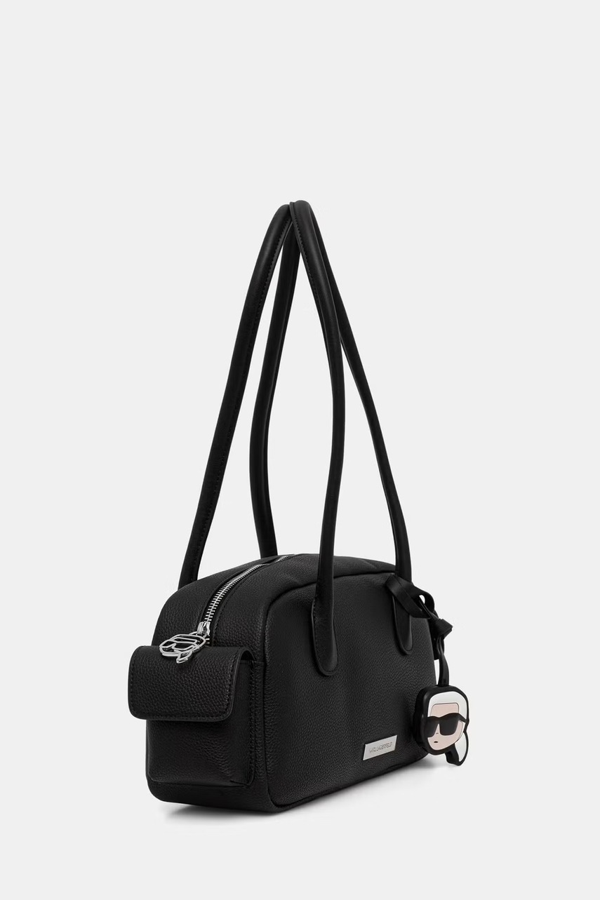 Karl Lagerfeld Karl Lagerfeld baguette γυναικεία από απομίμηση δέρματος IKON - 2