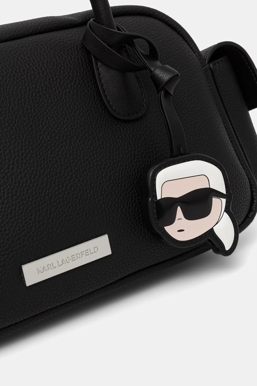 Karl Lagerfeld Karl Lagerfeld baguette γυναικεία από απομίμηση δέρματος IKON - 4