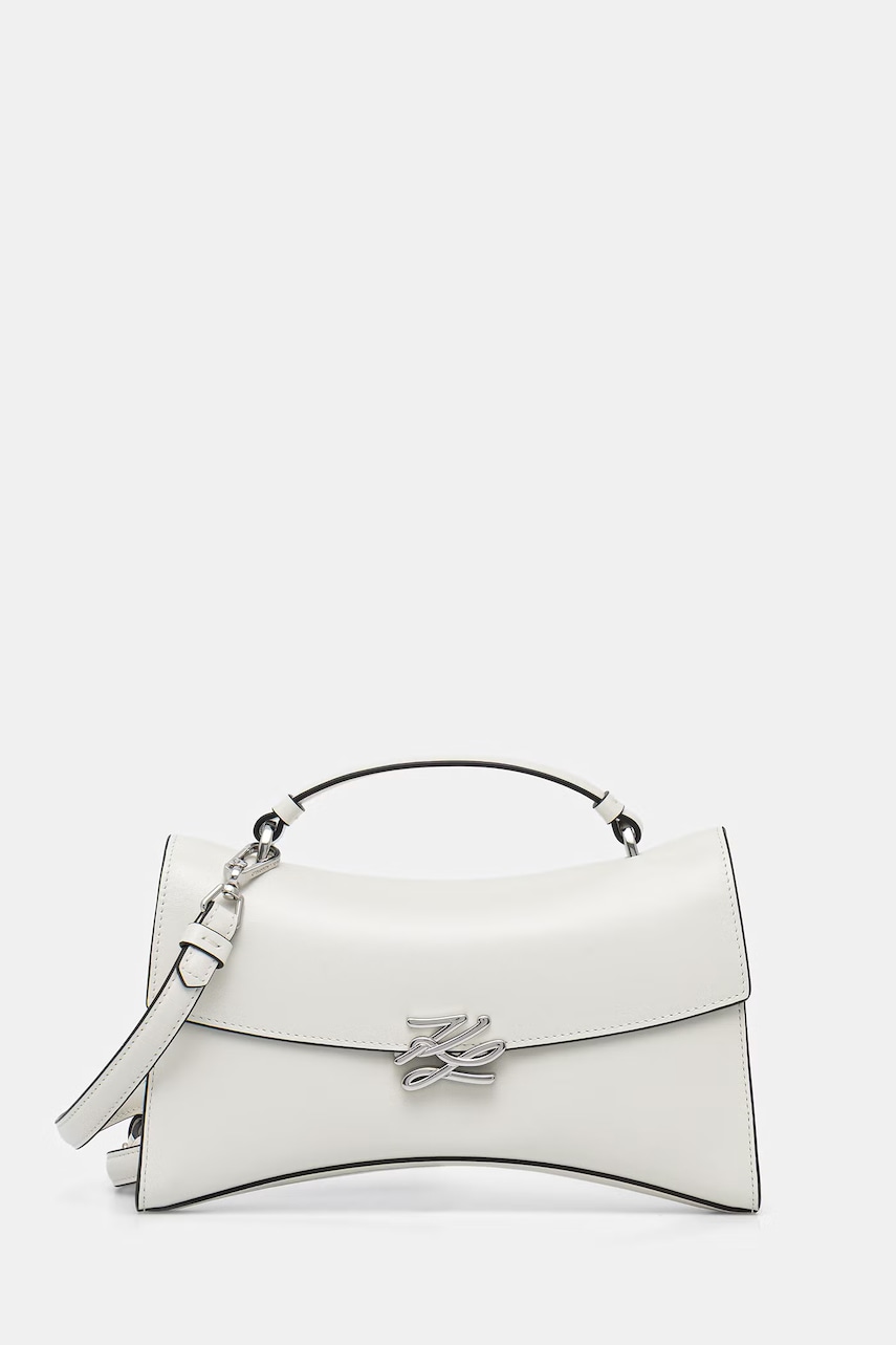 Karl Lagerfeld geantă crossbody pentru femei din piele K/AUTOGRAPH