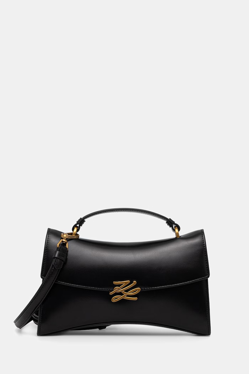Karl Lagerfeld geantă crossbody pentru femei din piele K/AUTOGRAPH