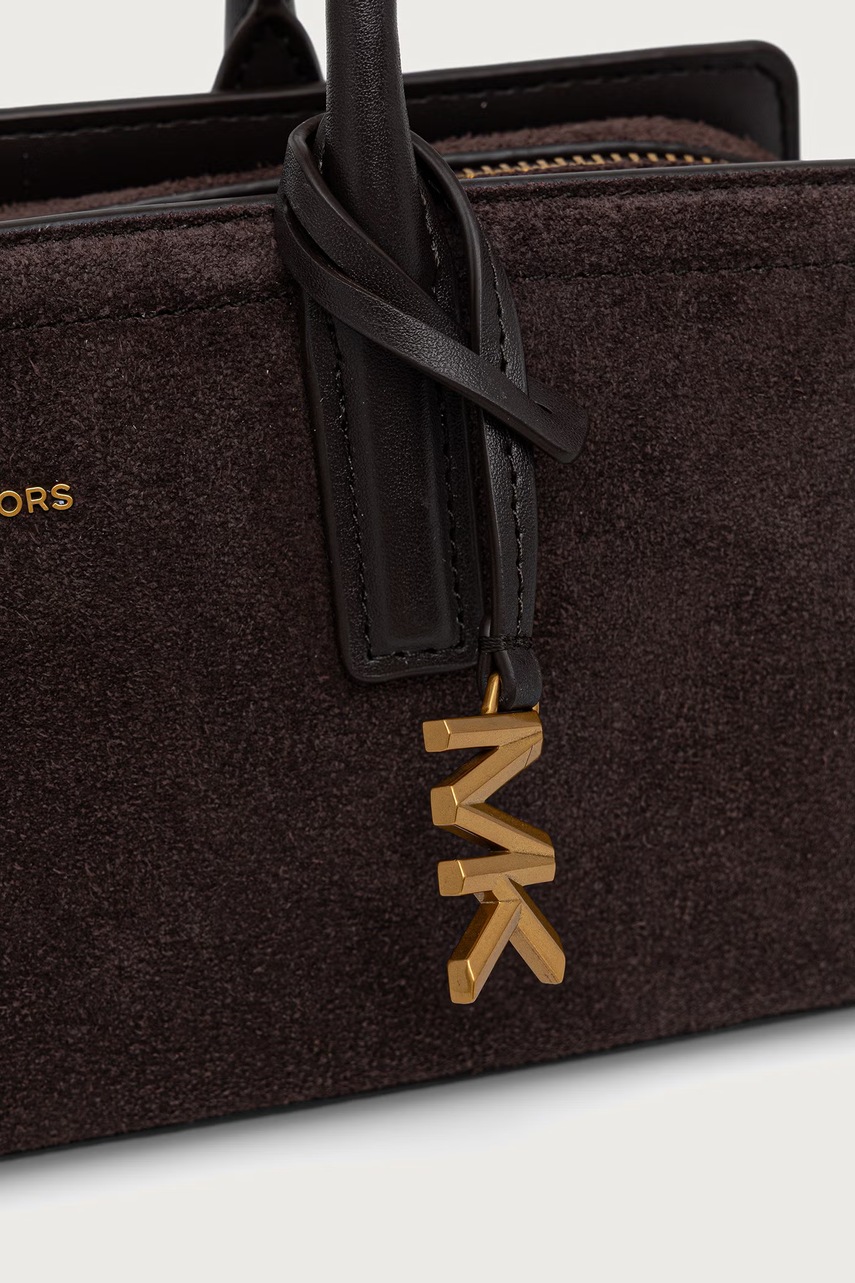 MICHAEL Michael Kors MICHAEL Michael Kors baguette γυναικεία δέρμα σουέτ LAILA - 4