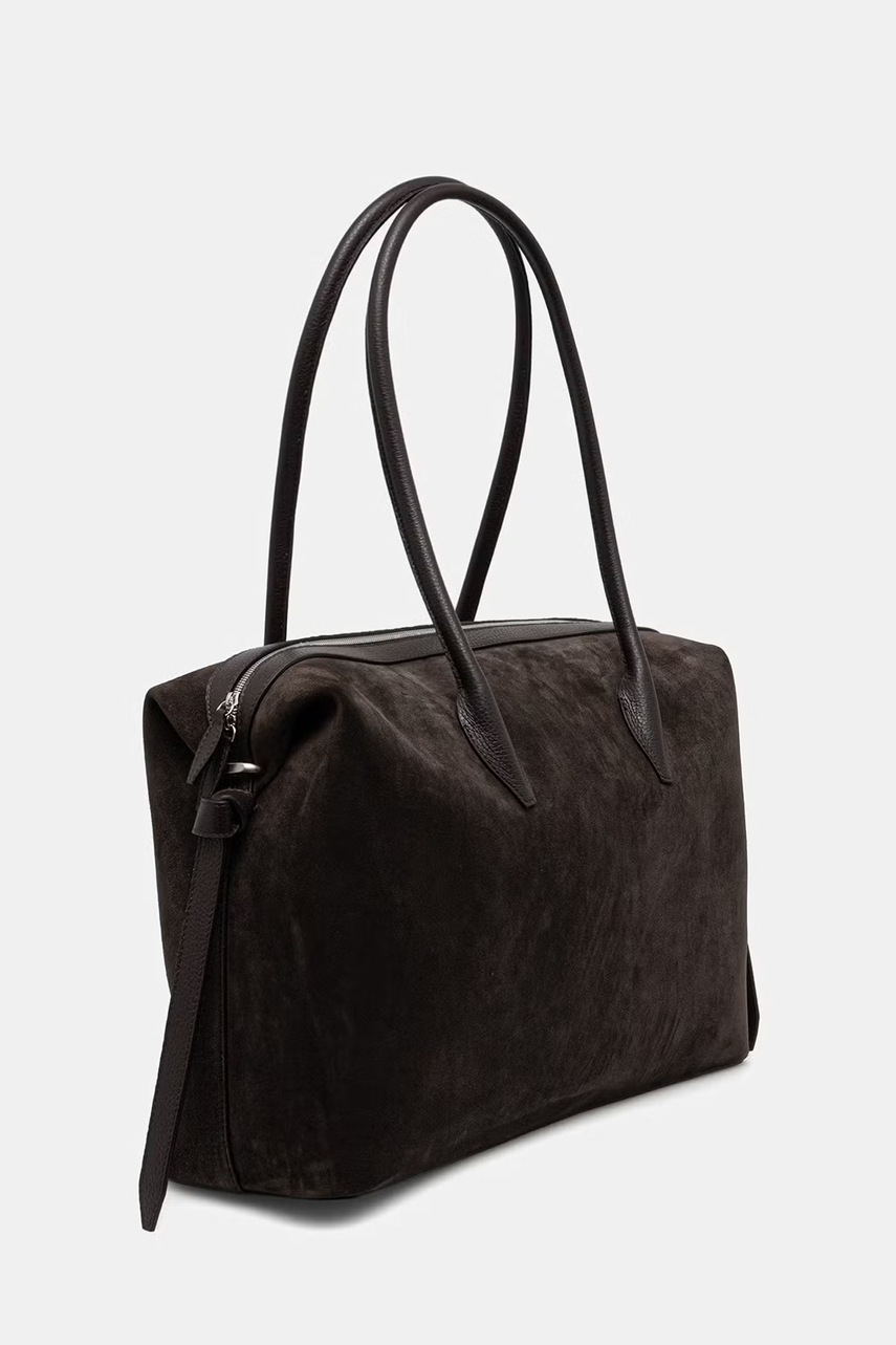 Yuzefi tote γυναικεία δερμάτινη σουέτ LARGE BRIOCHE DUFFLE