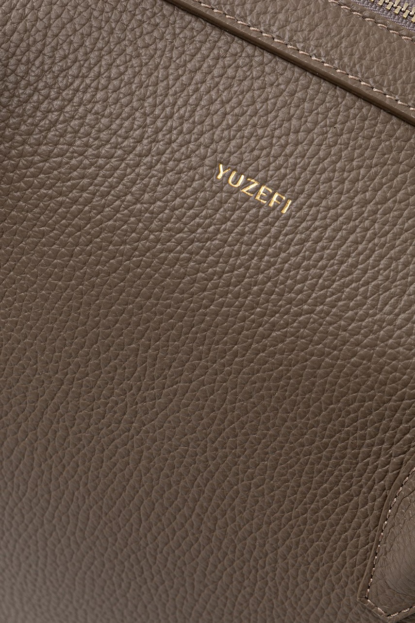 Yuzefi Yuzefi shopper γυναικεία δερμάτινη LARGE BRIOCHE DUFFLE - 4