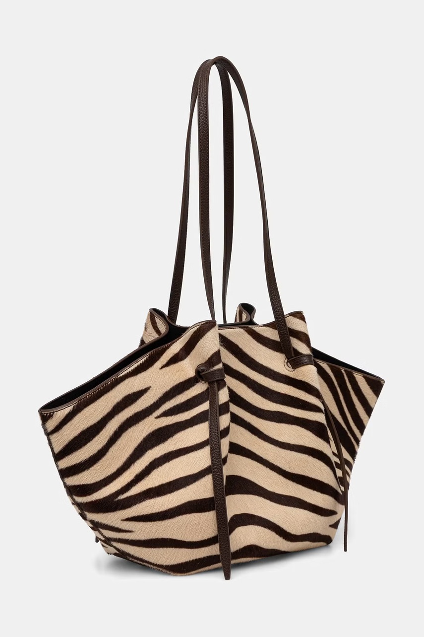 Yuzefi Yuzefi shopper γυναικεία δερμάτινη LARGE MOCHI - 2
