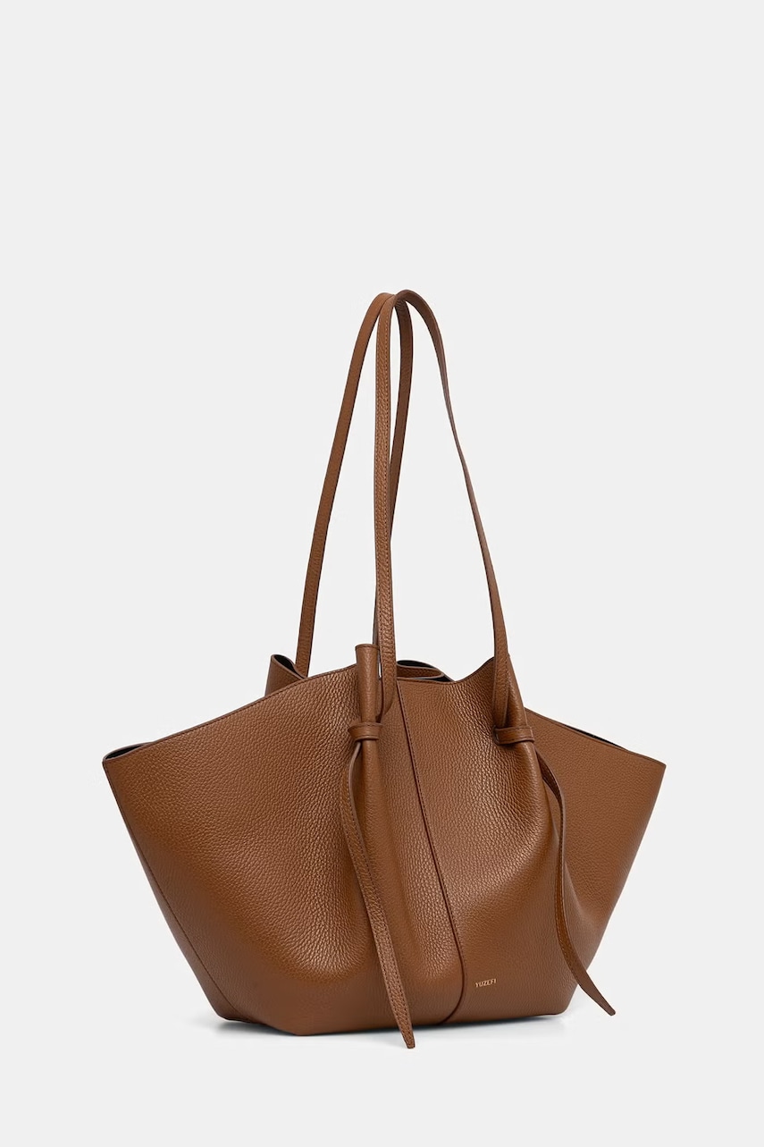 Yuzefi shopper γυναικεία δερμάτινη LARGE MOCHI